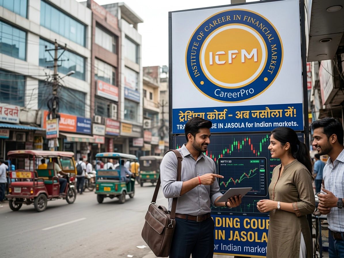 Trading Course in Jasola with Live Stock Market Training by ICFM India